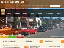 Tablet Screenshot of cityofkalama.com